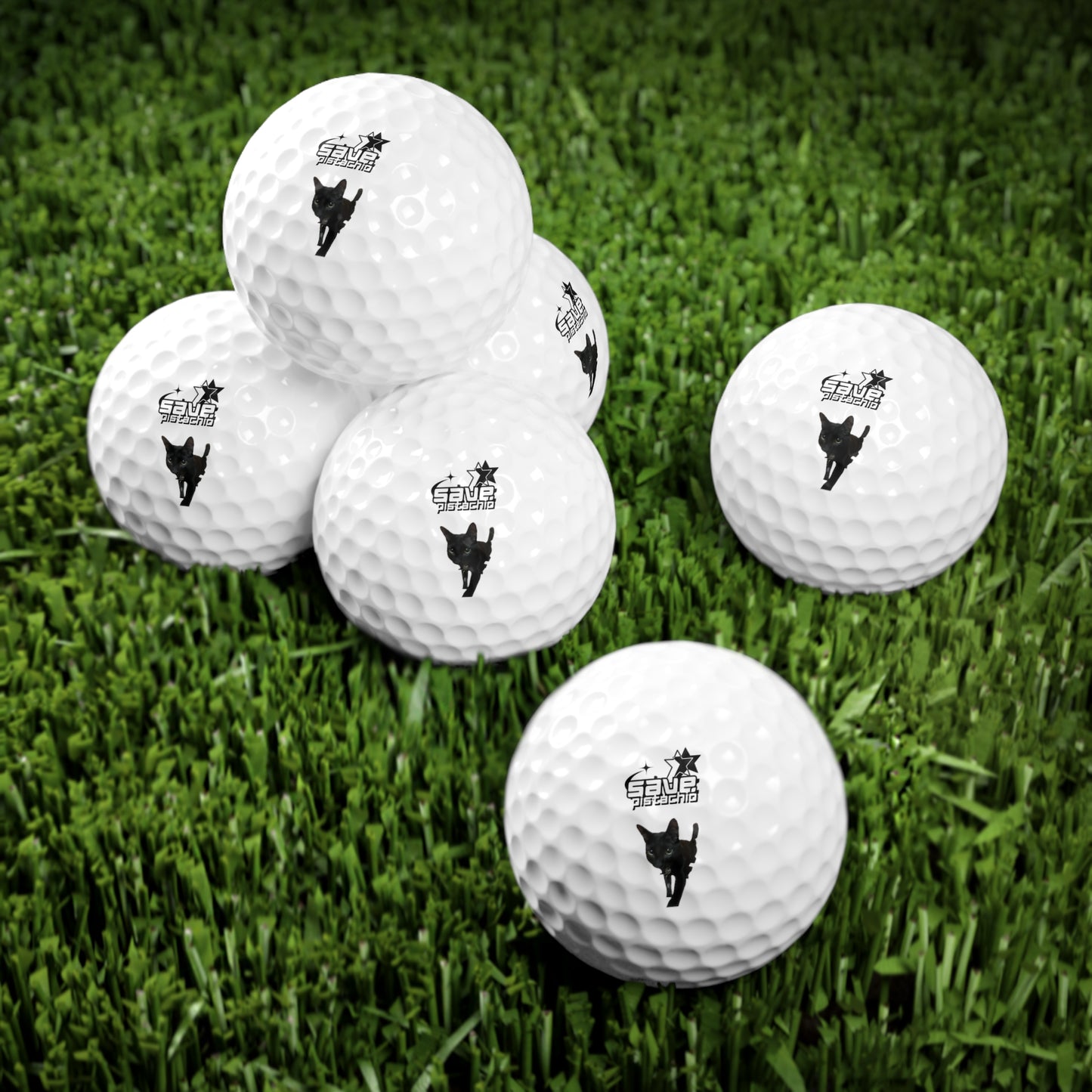 Save Pistachio Golf Balls 6pc