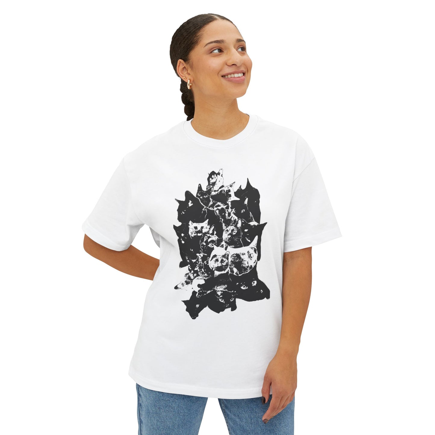 B&W Pistachio Collage Tee